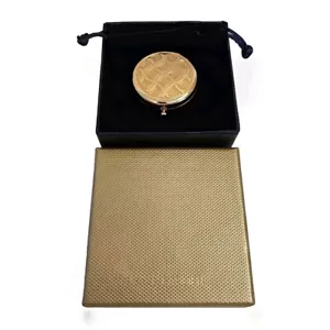 Estee Lauder Solid Perfume Powder Compact "Christmas Deluxe" - Picture 1 of 7