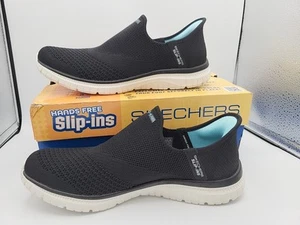 SKECHERS Womens Virtue Sleek Hands Free Slip-INS US SZ 7.5 Medium - Picture 1 of 9