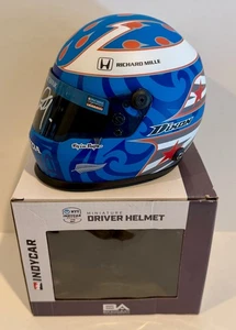 Scott Dixon 6x Indy Car Racing Series Champ Signed 1/4 Scale Mini Helmet PSA DNA - Picture 1 of 6