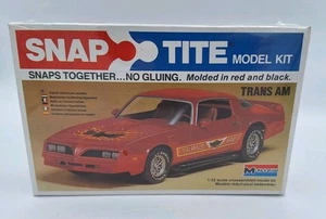 SEALED Vintage Monogram Pontiac Trans Am 1/32 Scale Snap Tite Model Car Kit  - Picture 1 of 8
