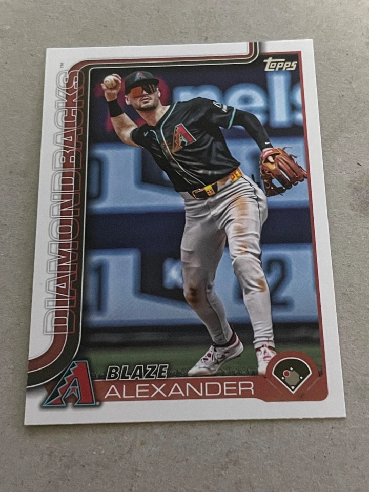 2025 Topps Series 2 - Blaze Alexander #499 - Image 1 of 1