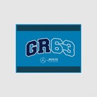 Mercedes George Russell 90X120 Falagge, blau