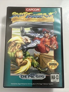 Street Fighter II: Special Champion Edition (Sega Genesis, 1993) Tested - Picture 1 of 6
