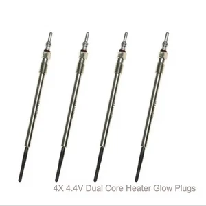 4Pcs 4.4V Dual Core Heater Glow Plugs 18550-79J81 For Suzuki SX4 Vitara 2010-18 - Picture 1 of 5