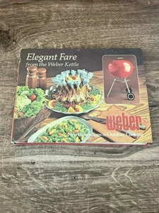 Hardcover Vintage Kochbuch "Elegante Tarif aus dem Weber-Kessel" von Jane Woods (1977) - Bild 1 von 5