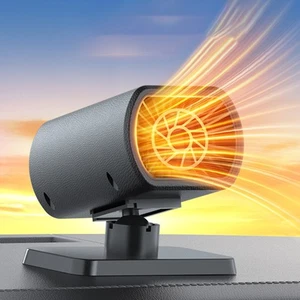 Portable Electric Car Heater 120W for Effective Winter Driving Comfort - Picture 1 of 12