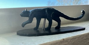 Zuni Black Panther Fetish by Florentine Martinez *SIGNED* F5086 - Picture 1 of 8