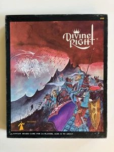 Vintage TSR Divine Right Board Game 1979 Second Edition Complete - Picture 1 of 15