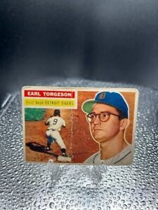 1956 Topps #147 Earl Torgeson Detroit Tigers