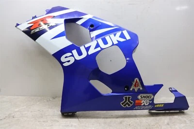2004-2005 Suzuki Gsxr600 Left Side Fairing Mid Plastics - Image 1 of 4