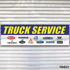 Truck Service Banner Sign Auto Repair Tire Dealer Service Bay Garage