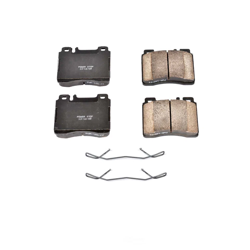 Disc Brake Pad and Hardware Kit fits 1991-1999 Mercedes-Benz S320 S420 S500  POW - Image 1 of 4