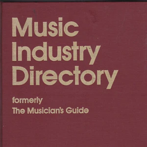 Directorio de música industrial (anteriormente guía de músicos). Séptima edición, 1983 - Imagen 1 de 1