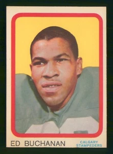 ED BUCHANAN 1963 TOPPS CFL FÚTBOL #11 COMO NUEVO+ 95355 - Imagen 1 de 2