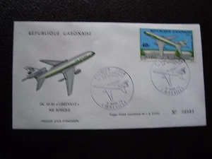 GABON - enveloppe 1er jour 19/3/1973 (B1) stamp - Picture 1 of 1