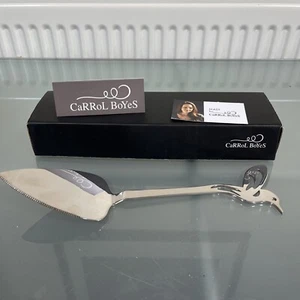 Carrol Boyes 18/8 Stainless Steel Humming Bird Cake Pie Slice Server - Picture 1 of 5