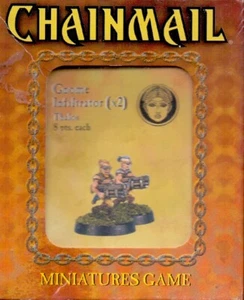 AD&D CHAINMAIL BLISTER 88702 GNOME INFILTRATOR THALOS 2 FIGURINES METAL - Imagen 1 de 1