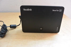 YEALINK W52 W56 W52P W56P DECT IP PHONE BASE STATION ONLY FOR UP TO 5 HANDSET - Picture 1 of 3