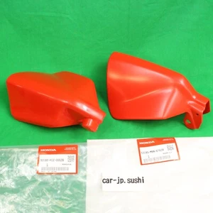 Honda Genuine 2000-2007 XR250R XR400 XR650 R134 Red Cover Hand Guard SET - Picture 1 of 11