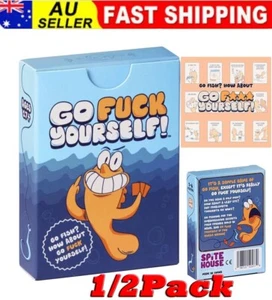 Go Fuc Yourself The Adult Go Fish Game You've Always Wanted Hilarious Card Game - Picture 1 of 13