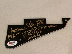 Artimus Pyle Lynyrd Skynyrd Signed Autographed Auto Guitar Pickguard PSA Rock - Picture 1 of 4