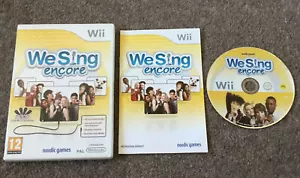 We Sing Encore Nintendo Wii - Picture 1 of 4