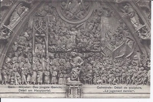 376 Bern Münster Das jüngste Gericht Le jugement dernier 1910 - Bild 1 von 2