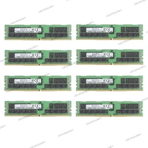 2x 4x 8x Samsung 32GB 2666MHz PC4-2666V DDR4 ECC REG RAM RDIMM Server Memory - Picture 1 of 4