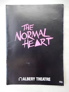 July 1986 - Albery Theatre Playbill - The Normal Heart - Tom Hulce - Stuart Fox - Picture 1 of 3