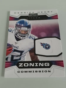 DERRICK HENRY PANINI PLAYBOOK ZONING COMMISSION 2020 #ZC-21 TITANS PWE - Bild 1 von 2