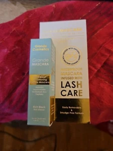 Grande Cosmetics wasserfeste Peptid-Wimperntusche - Reisegröße 0,04 Unzen/1,3 g - neu & versiegelt! - Bild 1 von 1