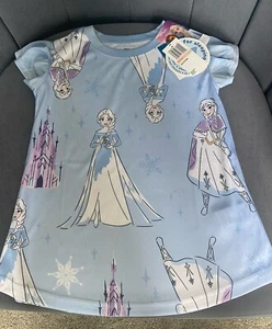 DISNEY FROZEN - NIGHTGOWN GIRLS TODDLER SIZE 2T is BRAND NEW WITH TAGS - Picture 1 of 7