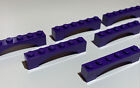 Lego Brick Arch 1X6, 92950 Purple (6) Used