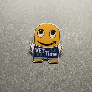 Amazon Employee Peccy Pin VET Cash $ Money Worker Work Shirt Funny Collectible - Picture 1 of 6