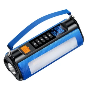 1X(6000Mah Gonfiatore Pneumatico Portatile Emergenza Auto Esterno Multifunzione5934 - Foto 1 di 10