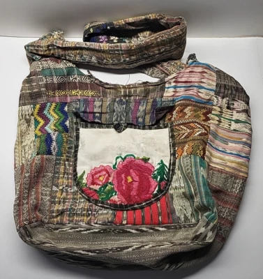 Bolso Cartera Bohemio Vintage Colorido Tonos Tierra Brillantes Hippy Boho X Foto 1 de 4