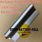 Batterie L13D2E31 6000mAh avec étui batterie pour tablette Lenovo Yoga8 B6000
