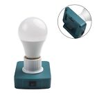 Multi Purpose Portable LED Work Light Compatible with For 18V Battery E27 Bulb