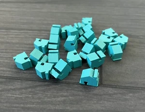 Tiny Towns | 24 (Cottage) Wooden Buildings | Official Replacement Game Pieces - Picture 1 of 3