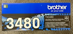 Tóner original Brother TN3480 negro Black TN-3480 embalaje original con factura - Imagen 1 de 1