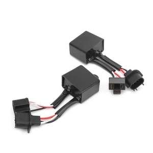 2pcs LED Light Decoder Filter H13 To H4 Adapter 10000H Lifespan For - Picture 1 of 12