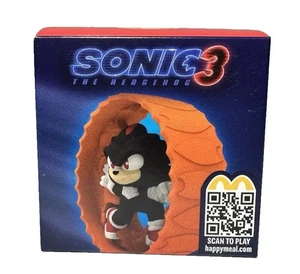 Shadow Orange Roller Sonic The Hedgehog 3 McDonalds Happy Meal Toy - Picture 1 of 2