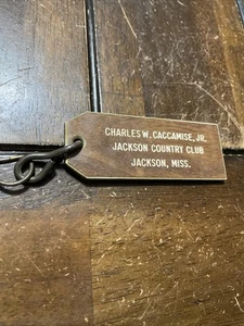Llavero Jackson Mississippi, Jackson Country Club, Charles W. Caccamise JR. - Imagen 1 de 2