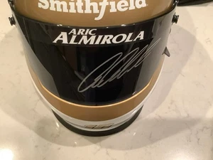 ARIC ALMIROLA AUTOGRAPHED 2018 SHR SMIFHFIELD FULL SIZE HELMET &AUTOGRAPHED CARD - Picture 1 of 15