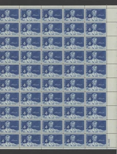1959 US Scott #1116, 4c Lincoln Statue, Sheet of 50 MNH - Picture 1 of 1