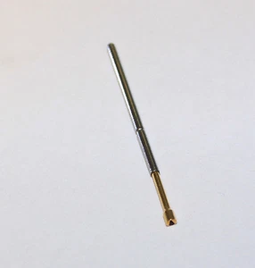 100 of interconnect IDI 100111-01 Contact Pin Test Probe Steel Gold Plated New - Picture 1 of 2