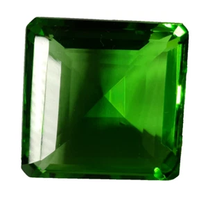 AAA+ Large Green Peridot 69.30 Ct. Square Cut Loose Gemstone for Ring & Pendant - Picture 1 of 6