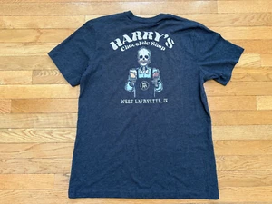 Barstool VTG Harrys Chocolate Shop Purdue Blue Mens Sz L Go Ugly Early - Picture 1 of 4