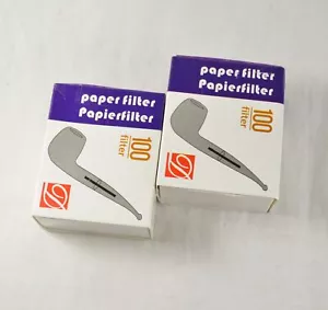 200 Stck. D-MARKE 3 mm Papierfilter für Tabak Rauchpfeife angenehmer und trockener Rauch - Bild 1 von 5