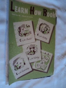 Learn How Book - #170 - 1941 Edition, For Crochet, Knitting, Embroidery, Tatting - Picture 1 of 3